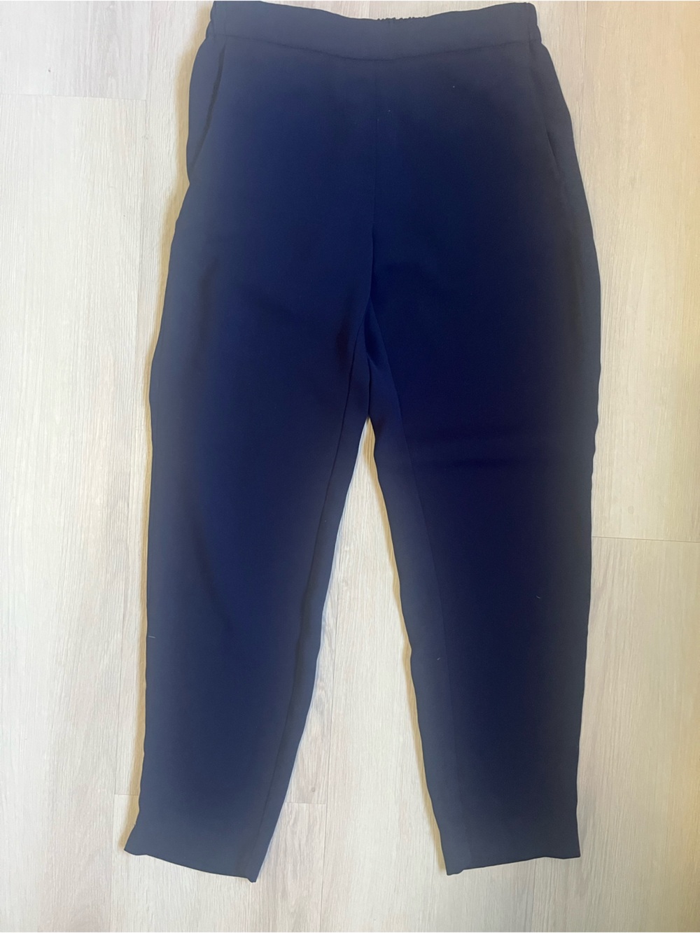 J.Crew Mercantile Women’s Navy High-Rise Pull-on Trousers